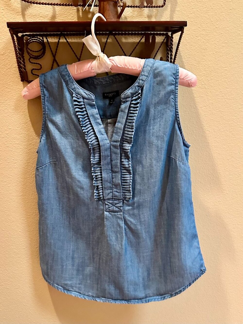Talbots Petites Sleeveless Tencel top, Petite